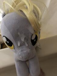 character:derpy_hooves creator:that_purple_horse cum cum_on_plushie toy:build-a-bear toy:plushie // 3024x4032 // 2.2MB