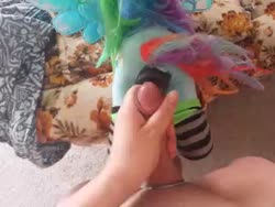 character:rainbow_dash cockring has_audio male masturbation penis quality:240p sex socks sph toy:fleshlight toy:plushie video // 320x240 // 3.0MB
