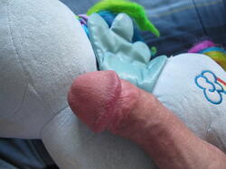 character:rainbow_dash creator:ikananprincess grinding male penis toy:build-a-bear toy:plushie // 3648x2736 // 2.3MB