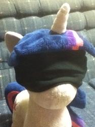 blindfold character:twilight_sparkle creator:jin toy:plushie // 720x960 // 216.9KB