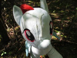 character:rainbow_dash creator:ikananprincess cum cum_on_plushie outdoors toy:build-a-bear toy:plushie // 3648x2736 // 1.9MB