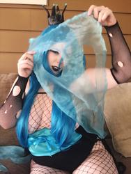 character:queen_chrysalis cosplay female fishnet // 1350x1800 // 653.6KB