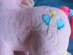 character:pinkie_pie creator:ikananprincess cum cum_on_plushie toy:build-a-bear toy:plushie // 3648x2736 // 2.3MB