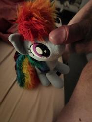 character:rainbow_dash creator:labpony male penis toy:plushie // 3840x5120 // 2.7MB