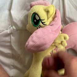 character:fluttershy creator:flitter cum cum_on_plushie male masturbation no_audio penis toy:plushie video // 720x720 // 12.5MB