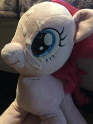 character:pinkie_pie creator:that_purple_horse cum cum_on_plushie toy:build-a-bear toy:plushie // 3024x4032 // 2.2MB