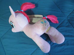 character:pinkie_pie creator:ikananprincess cum cum_on_cutie_mark cum_on_plushie cutie_mark toy:build-a-bear toy:plushie // 3648x2736 // 2.5MB