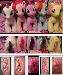character:fluttershy character:pinkie_pie character:rainbow_dash character:rarity character:twilight_sparkle sph toy:build-a-bear toy:plushie // 750x895 // 158.2KB