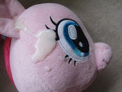 character:pinkie_pie creator:ikananprincess cum cum_on_plushie toy:build-a-bear toy:plushie // 3648x2736 // 2.3MB