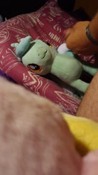 character:lyra_heartstrings creator:hyped cum cum_on_plushie male no_audio penis quality:1080p vertical_video video // 1080x1920 // 126.7MB