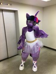 ballet character:twilight_sparkle cosplay creator:kongari_toast dress fursuit japan_ponycon // 3024x4032 // 2.2MB