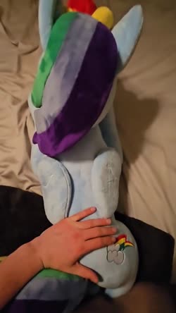 character:rainbow_dash creator:gryphon_knots has_audio lifesized male quality:720p sex sph toy:custom_plush toy:plushie vertical_video video // 720x1280 // 7.8MB