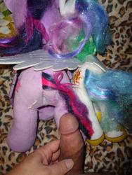 character:princess_celestia character:twilight_sparkle male penis sph toy:build-a-bear toy:plushie // 1944x2592 // 542.1KB