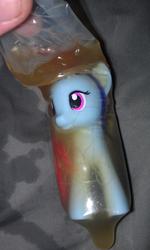 character:rainbow_dash condom fetish:watersports pee pee_in_condom pee_on_toy toy:brushable // 1952x3264 // 1.3MB
