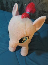 character:pinkie_pie creator:ikananprincess cum cum_on_plushie toy:build-a-bear toy:plushie // 2736x3648 // 1.9MB