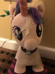 character:starlight_glimmer creator:that_purple_horse cum cum_on_plushie toy:build-a-bear toy:plushie // 3024x4032 // 2.5MB