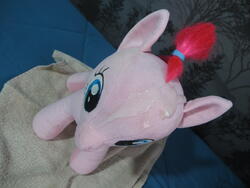 character:pinkie_pie creator:ikananprincess cum cum_on_plushie toy:build-a-bear toy:plushie // 3648x2736 // 1.8MB