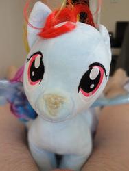 character:rainbow_dash fetish:scat shit shit_on_plushie toy:build-a-bear toy:plushie // 1944x2592 // 604.9KB