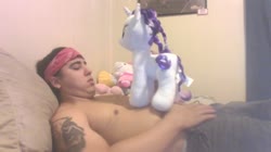 character:rarity cum grinding has_audio kissing masturbation music quality:480p toy:build-a-bear toy:plushie video // 852x480 // 108.5MB