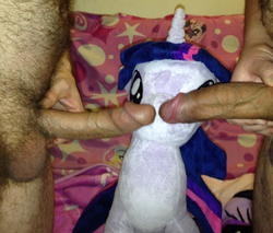 character:twilight_sparkle creator:jin male penis toy:plushie two_men // 2448x2089 // 516.7KB