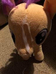 character:scootaloo creator:that_purple_horse cum cum_on_plushie toy:build-a-bear toy:plushie // 3024x4032 // 2.4MB