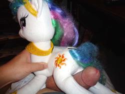 character:princess_celestia grinding male penis toy:plushie // 2592x1944 // 336.9KB