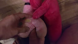 character:pinkie_pie clothes collar creator:pinkiefucker crotchboobs dirty dried_up_cum has_audio male penis quality:720p sex socks sph toy:custom_plush toy:plushie video // 1280x720 // 284.7MB