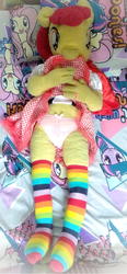 anthro character:apple_bloom creator:redjin5 lifesized panties socks toy:custom_plush toy:plushie // 589x1273 // 288.4KB