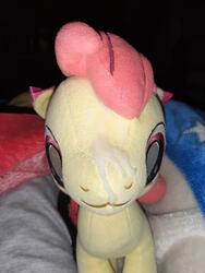character:apple_bloom creator:anypony cum cum_on_plushie toy:plushie // 3024x4032 // 3.2MB