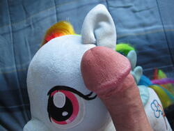 character:rainbow_dash creator:ikananprincess grinding male penis toy:build-a-bear toy:plushie // 3648x2736 // 2.0MB