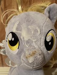 character:derpy_hooves creator:jamesw69 cum cum_on_plushie dried_up_cum toy:build-a-bear toy:plushie // 3024x4032 // 2.8MB