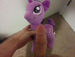 character:twilight_sparkle male penis toy:plushie // 3264x2448 // 2.0MB