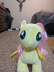 character:fluttershy cum cum_on_plushie toy:build-a-bear toy:plushie // 3024x4032 // 1018.3KB