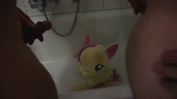character:fluttershy fetish:watersports has_audio male pee pee_on_plushie penis quality:1080p toy:plushie two_men video // 1920x1080 // 16.0MB
