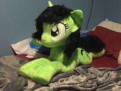 artist:joltage character:anon character:anonfilly creator:vinyl lifesized oc toy:custom_plush toy:plushie // 714x536 // 44.7KB