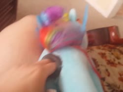 character:rainbow_dash fingering has_audio quality:480p sph toy:fleshlight toy:plushie video // 640x480 // 1.3MB