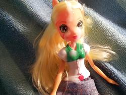 character:applejack cum cum_on_toy equestria_girls toy:doll // 1000x750 // 275.7KB