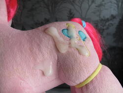 character:pinkie_pie creator:ikananprincess cum cum_on_plushie toy:build-a-bear toy:plushie // 3648x2736 // 2.0MB