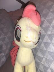 character:apple_bloom creator:anypony cum cum_on_plushie toy:plushie // 3024x4032 // 2.6MB