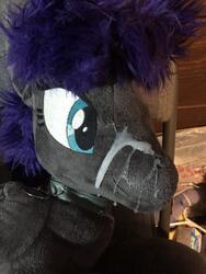 artist:blackwater character:nyx collar creator:lolzorg creator:that_purple_horse cum cum_on_plushie lifesized oc toy:custom_plush toy:plushie // 3024x4032 // 2.2MB