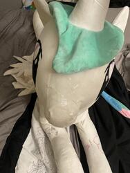 body_writing character:princess_celestia creator:lolzorg cum cum_on_plushie fetish:destruction lifesized toy:custom_plush toy:plushie // 1536x2048 // 694.4KB