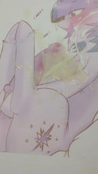 artist:cold-blooded-twilight character:twilight_sparkle cum cum_on_paper cum_tribute rule_63 // 2432x4320 // 1.5MB