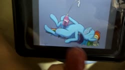 character:rainbow_dash creator:sonzaiusu cum cum_on_tablet cum_tribute futa has_audio male masturbation penis quality:720p tablet video // 1280x720 // 7.5MB