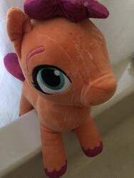 character:sunny_starscout creator:that_purple_horse cum cum_on_plushie g5 toy:plushie // 3024x4032 // 2.3MB