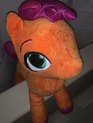 character:sunny_starscout creator:that_purple_horse cum cum_on_plushie g5 toy:plushie // 3024x4032 // 1.9MB