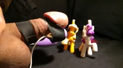 character:applejack character:rarity cum cum_on_toy has_audio male penis quality:360p slowmotion toy:mcdonalds vibrator_egg video // 640x360 // 17.2MB