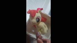 character:apple_bloom creator:anypony cum cum_on_plushie fetish:watersports male masturbation no_audio pee pee_on_plushie penis quality:1080p toy:plushie vertical_video video // 1920x1080 // 14.3MB