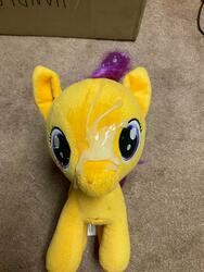 character:scootaloo creator:winter cum cum_on_plushie toy:build-a-bear toy:plushie // 3024x4032 // 2.2MB
